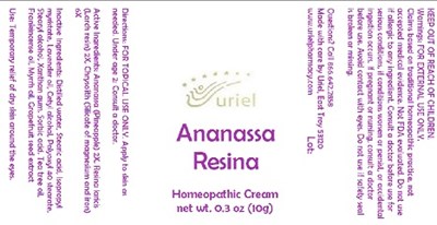 Ananassa Resina Cream 10gm Bag (Ananassa Resina Cream 10gm Bag)
